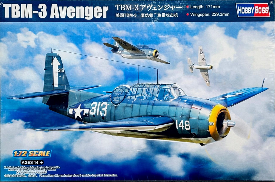 TBM-3 Avenger - HOBBY BOSS 1/72