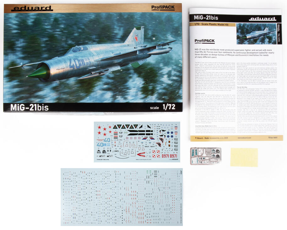 MiG-21bis - Edition ProfiPack - EDUARD 1/72