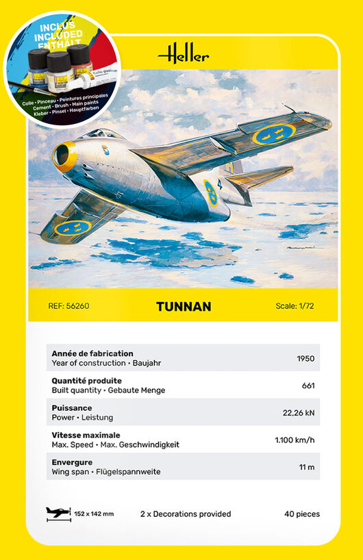 Tunnan [Starter Kit] - HELLER 1/72