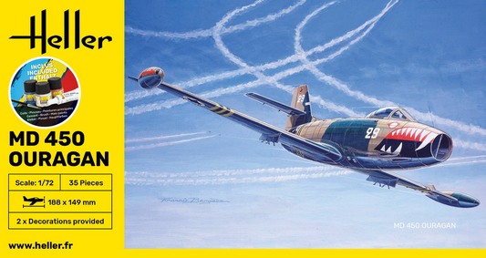 MD 450 Ouragan [Starter Kit] - HELLER 1/72