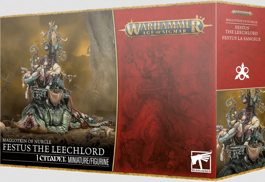 Festus the Leechlord - Maggotkin of Nurgle - WARHAMMER AGE OF SIGMAR / CITADEL
