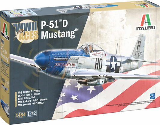 North American P-51 D Mustang - WWII Aces - ITALERI 1/72