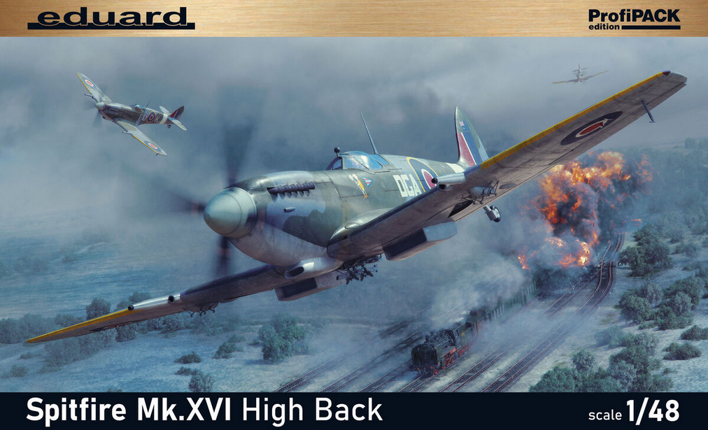 Spitfire Mk.XVI High Back [ProfiPack Edition] - EDUARD 1/48