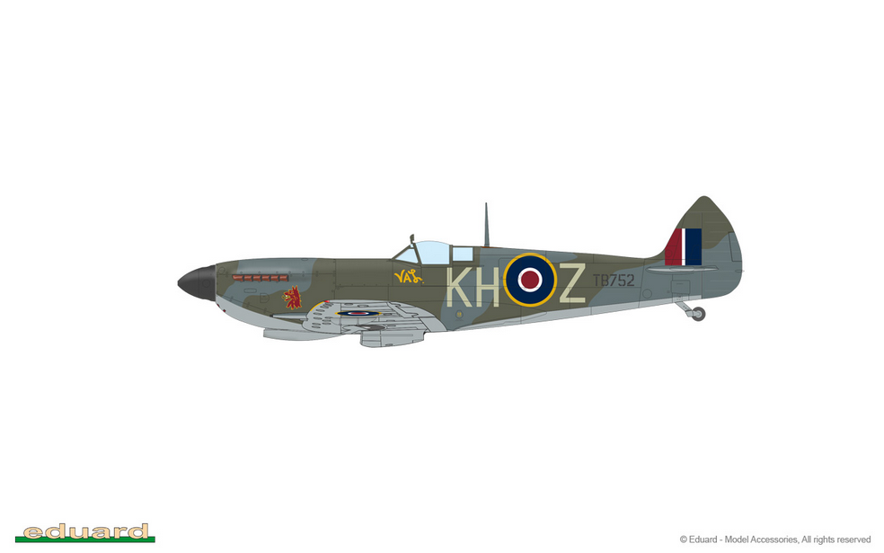 Spitfire Mk.XVI High Back [ProfiPack Edition] - EDUARD 1/48