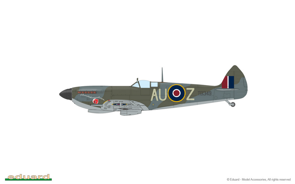 Spitfire Mk.XVI High Back [ProfiPack Edition] - EDUARD 1/48
