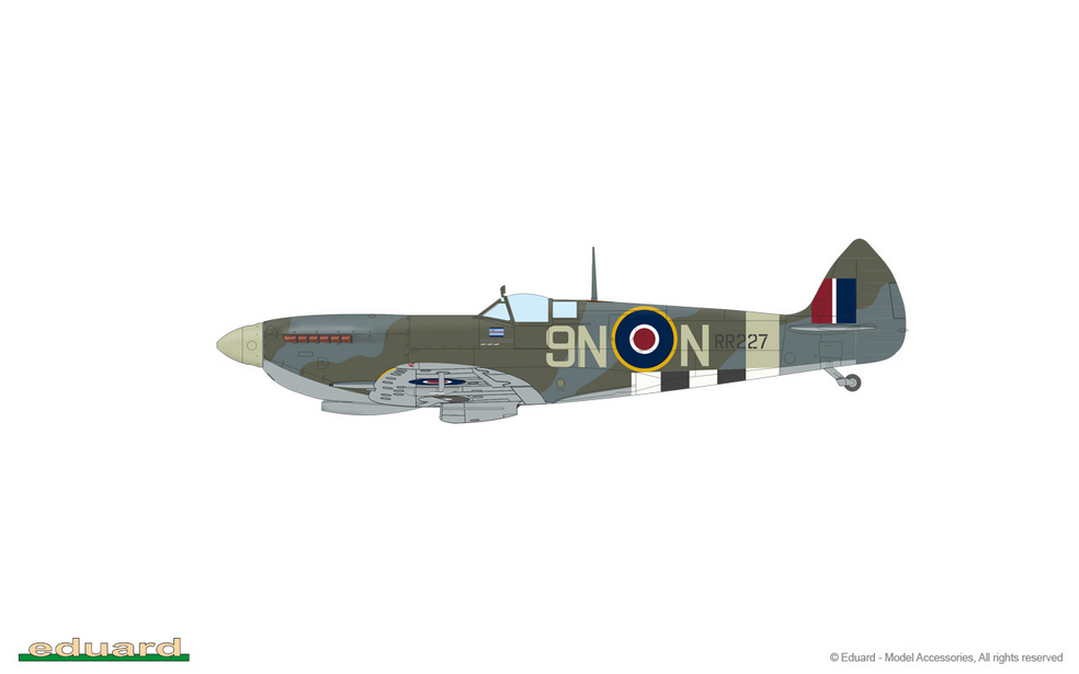 Spitfire Mk.XVI High Back [ProfiPack Edition] - EDUARD 1/48