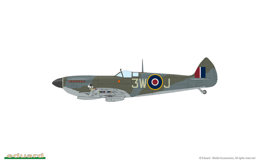 Spitfire Mk.XVI High Back [ProfiPack Edition] - EDUARD 1/48