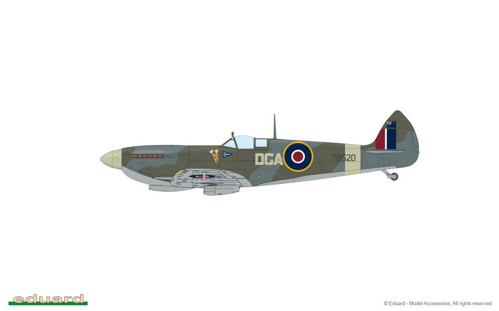 Spitfire Mk.XVI High Back [ProfiPack Edition] - EDUARD 1/48