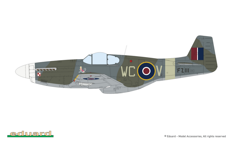 P-51B/C Mustang With Dorsal Fin [Profipack Edition] - EDUARD 1/48