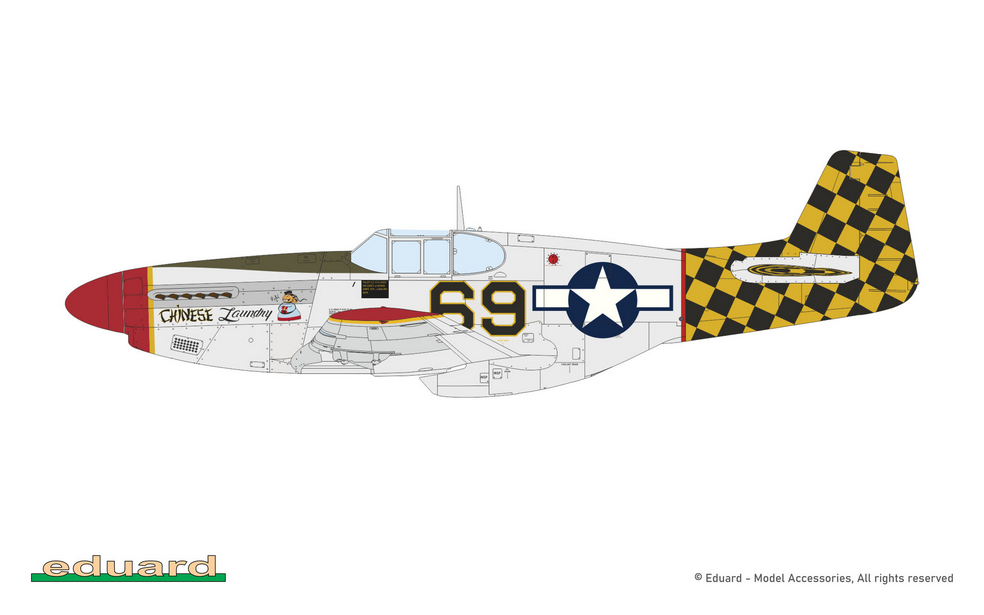 P-51B/C Mustang With Dorsal Fin [Profipack Edition] - EDUARD 1/48
