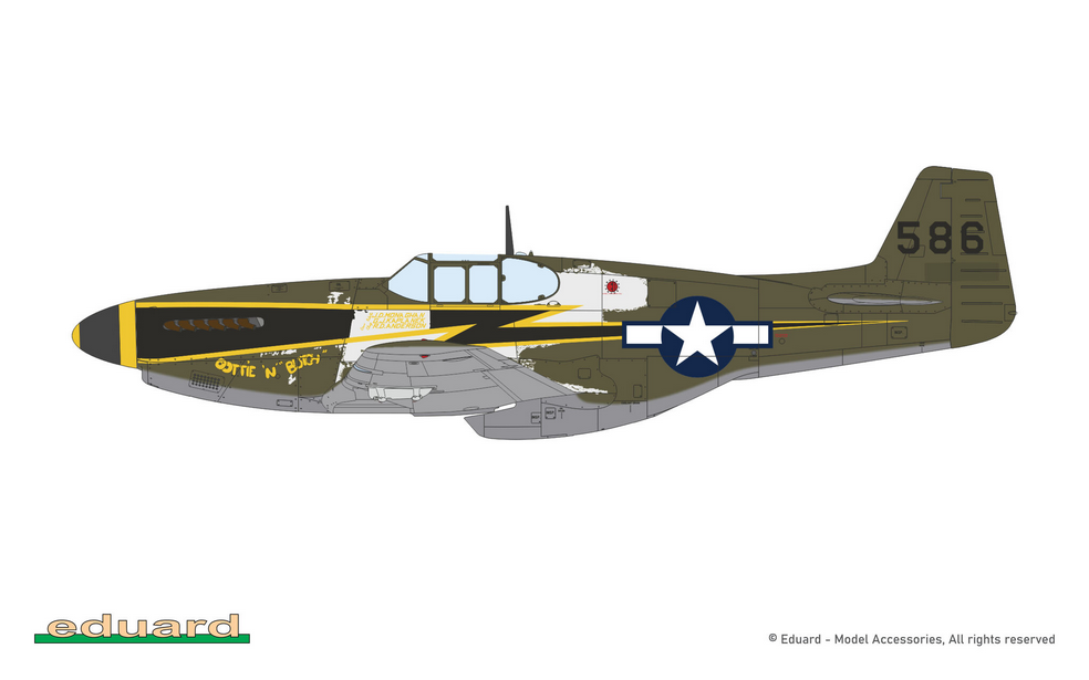 P-51B/C Mustang With Dorsal Fin [Profipack Edition] - EDUARD 1/48