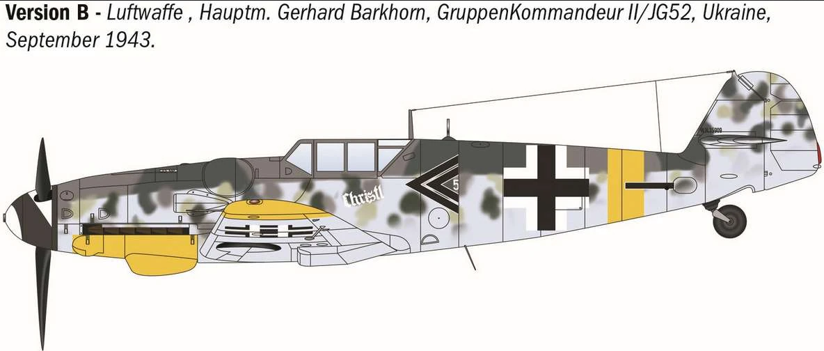 Messerschmitt Bf 109 G-6 [WWII Aces] - ITALERI 1/72