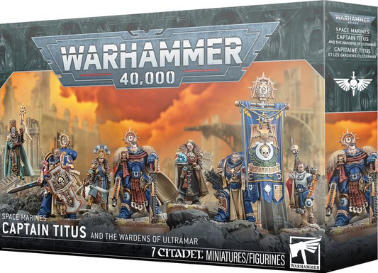 Captain Titus and the Wardens of Ultramar - Space Marines - WARHAMMER 40.000 / CITADEL
