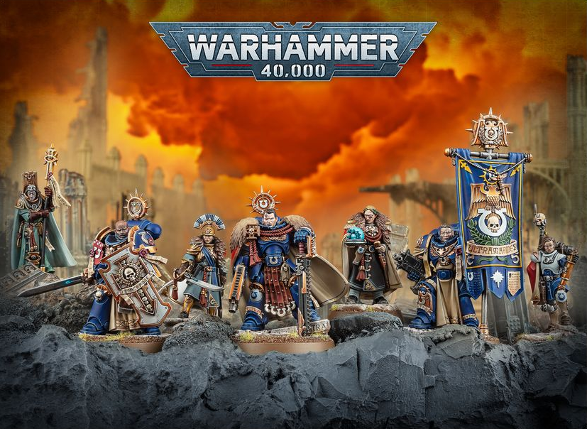 Captain Titus and the Wardens of Ultramar - Space Marines - WARHAMMER 40.000 / CITADEL