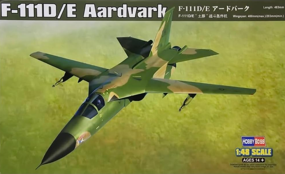 F-111D/E Aardvark - HOBBY BOSS 1/48
