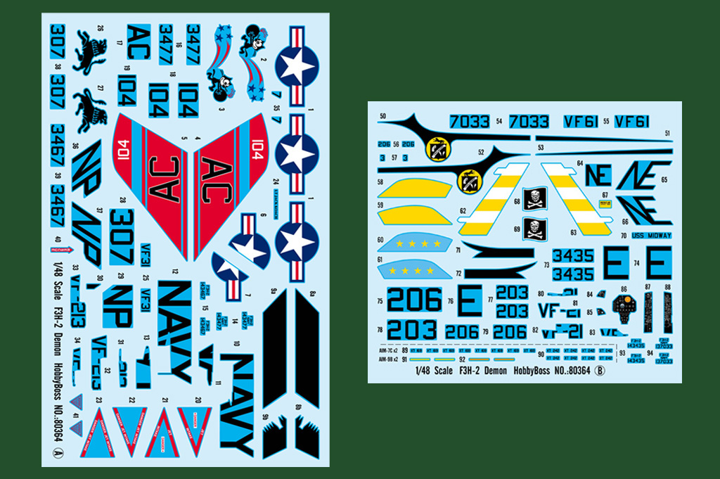 McDonnell F3H-2 Demon - HOBBY BOSS 1/48