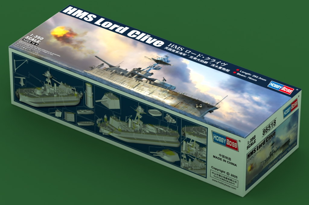 HMS Lord Clive - HOBBY BOSS 1/350