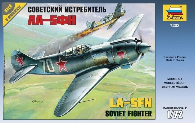La-5FN Soviet Fighter - ZVEZDA 1/72