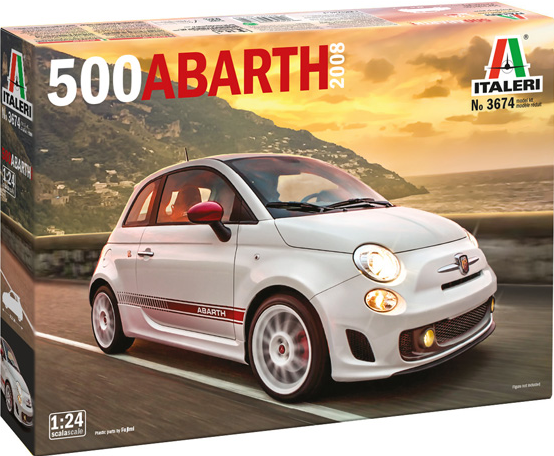 Fiat 500 Abarth 2008 - ITALERI 1/24