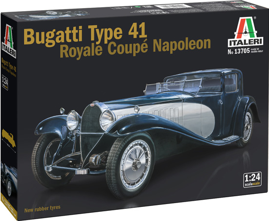 Bugatti Type 41 Royal Coupé Napoleon - ITALERI 1/24