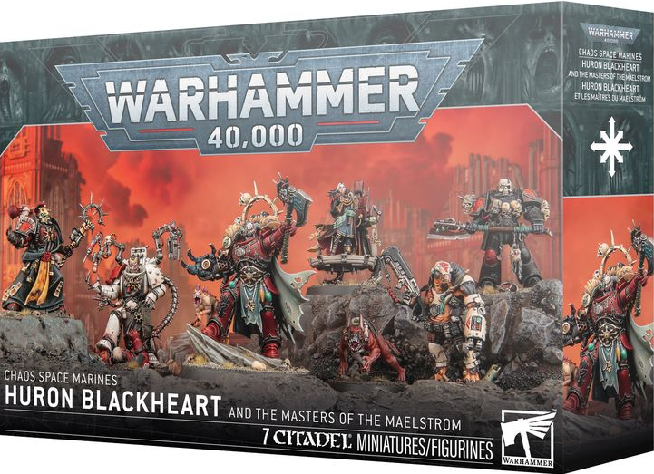Huron Blackheart and the Masters of the Maelstrom - Chaos Space Marines - WARHAMMER 40.000 / CITADEL