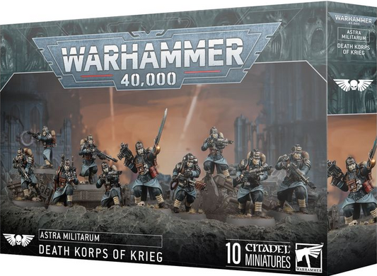 Death Korps of Krieg - Astra Militarum - WARHAMMER 40.000 / CITADEL
