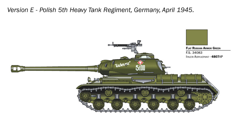 JS2 Stalin - ITALERI 1/56