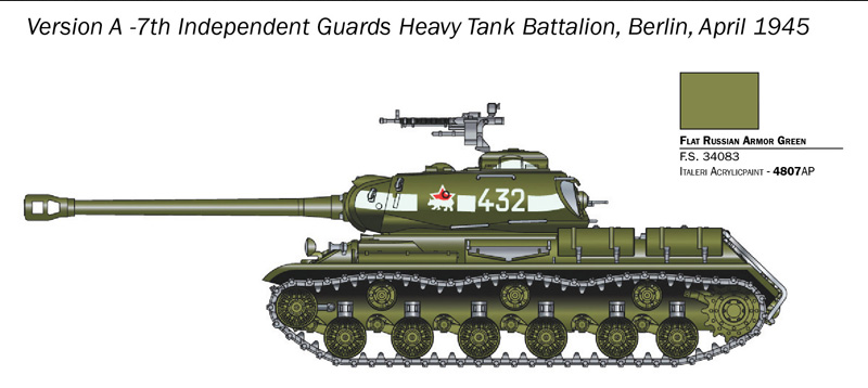 JS2 Stalin - ITALERI 1/56