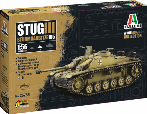 Stug III Sturmhaubitze 105 - ITALERI 1/56
