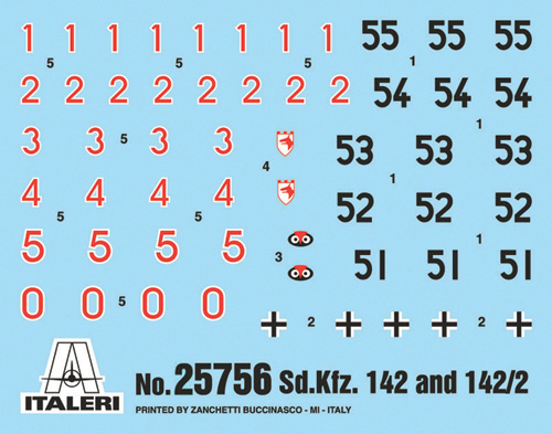 Stug III Sturmhaubitze 105 - ITALERI 1/56