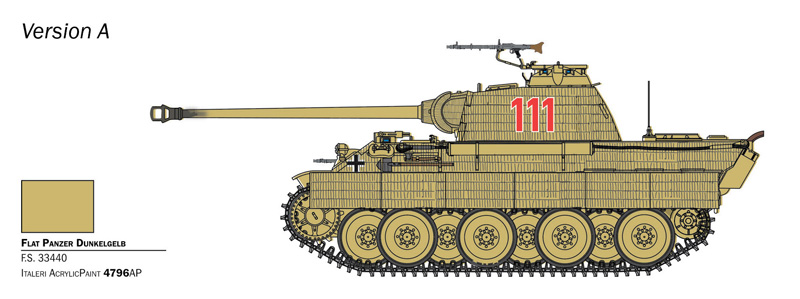 Panther SD.KFZ. 171 AUSF.A - ITALERI 1/56