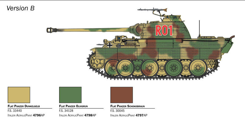 Panther SD.KFZ. 171 AUSF.A - ITALERI 1/56