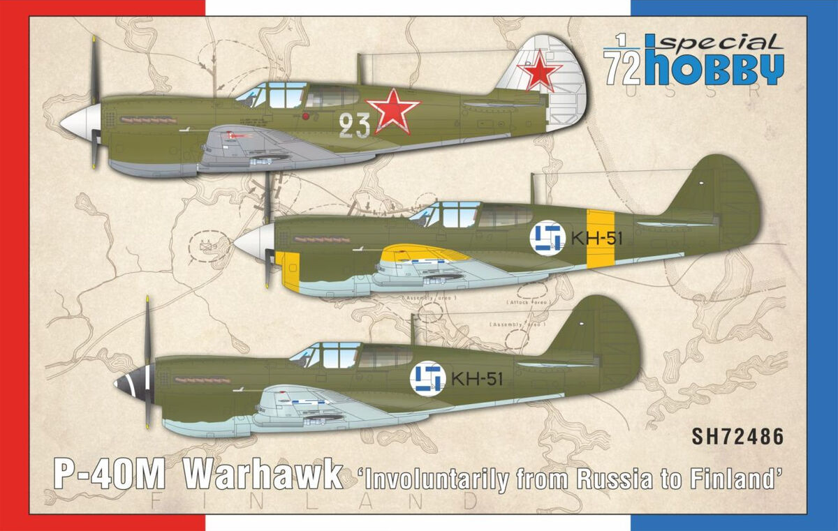 P-40M Warhawk "Involuntarily from Russia to Finland" - SPECIAL HOBBY 1/72