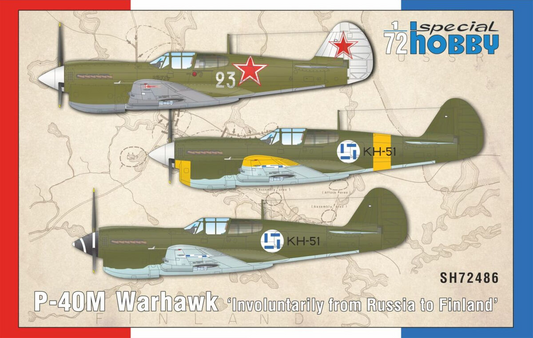 P-40M Warhawk "Involuntarily from Russia to Finland" - SPECIAL HOBBY 1/72