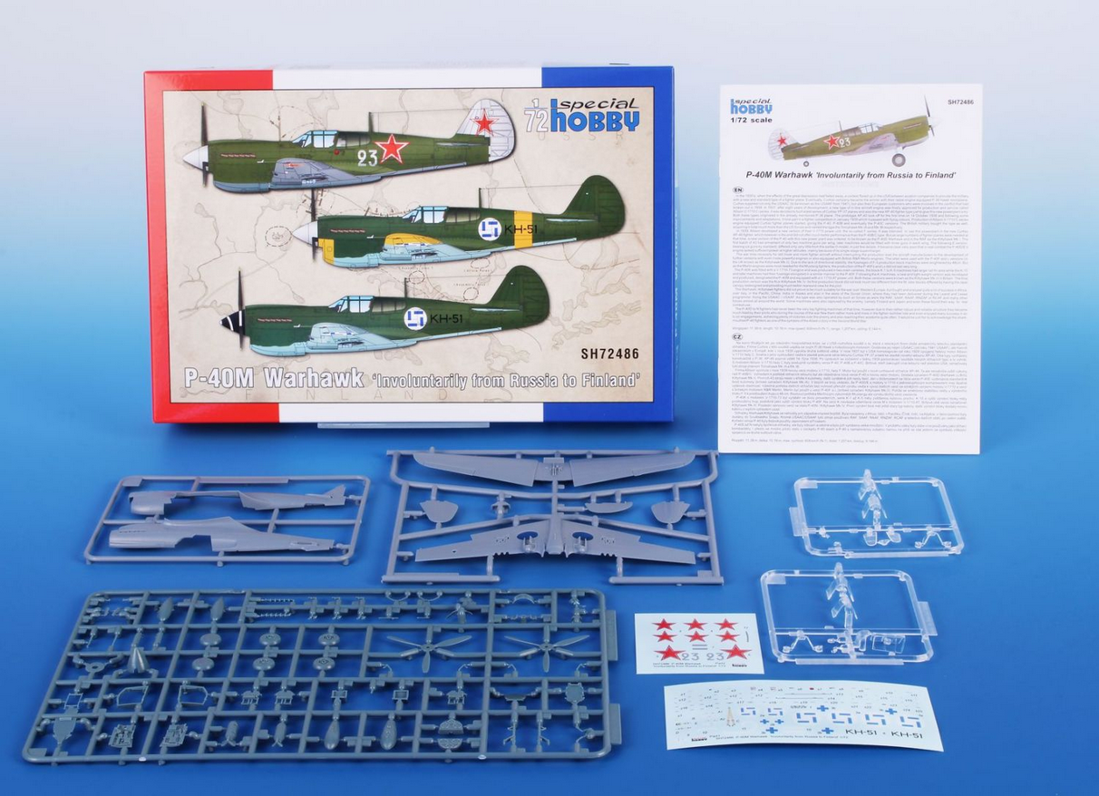 P-40M Warhawk "Involuntarily from Russia to Finland" - SPECIAL HOBBY 1/72