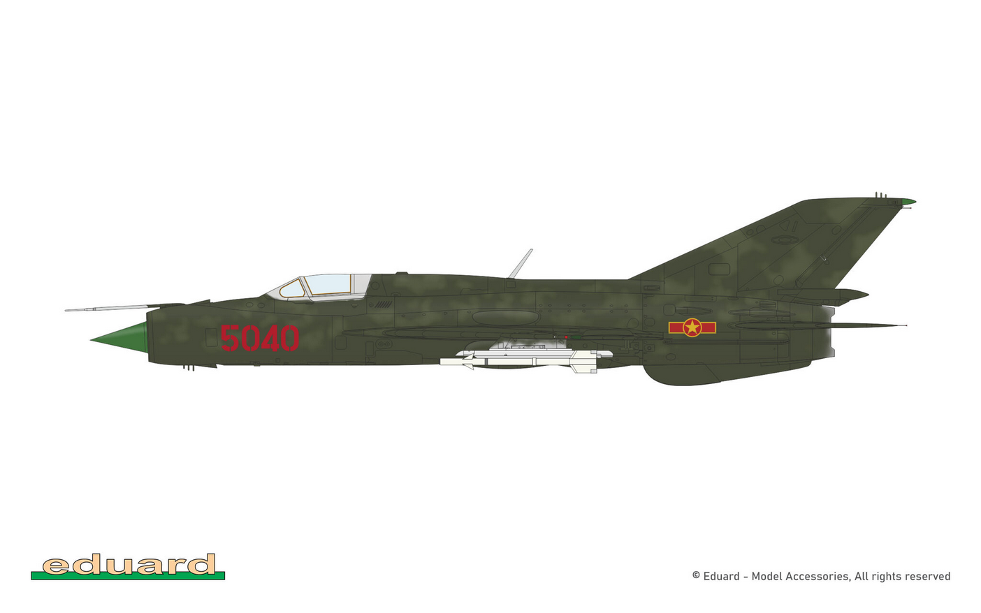 Mikoyan MiG-21PFM - Weekend Edition - EDUARD 1/48