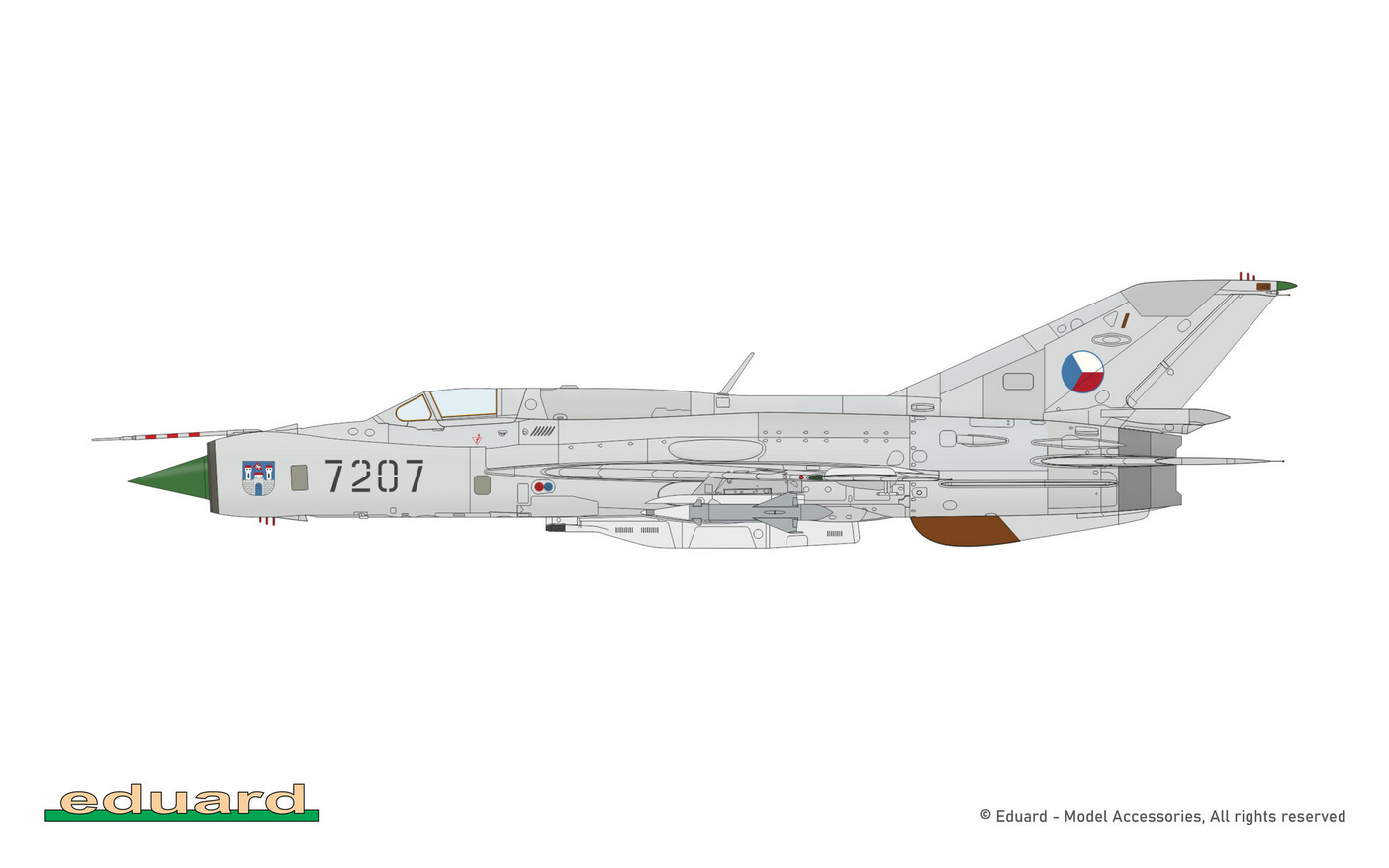 Mikoyan MiG-21PFM - Weekend Edition - EDUARD 1/48