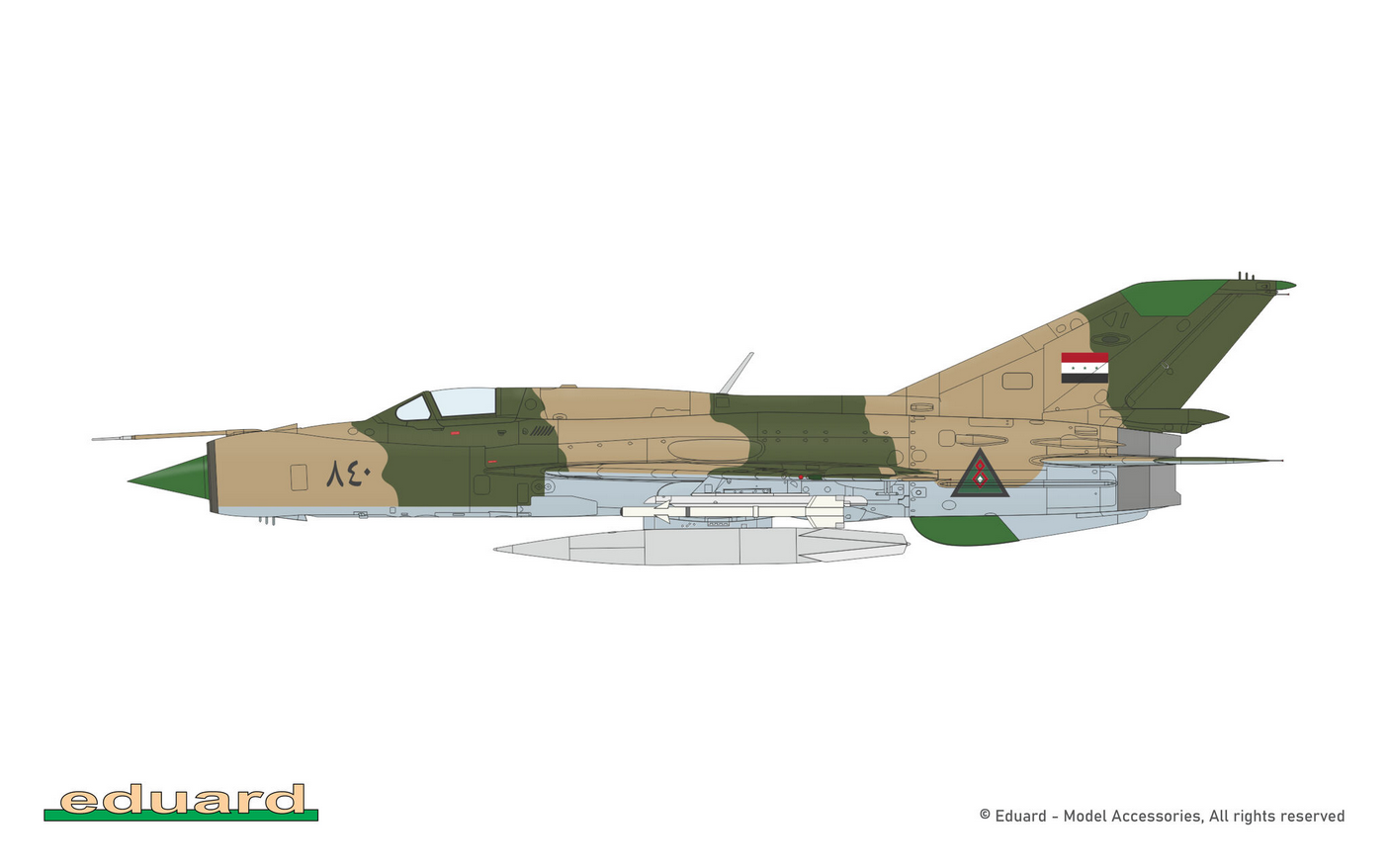 Mikoyan MiG-21PFM - Weekend Edition - EDUARD 1/48