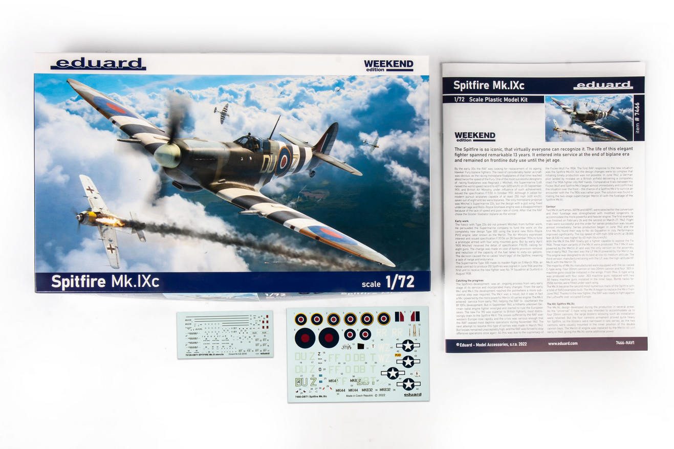 Spitfire Mk.IXc - Weekend Edition - EDUARD 1/72