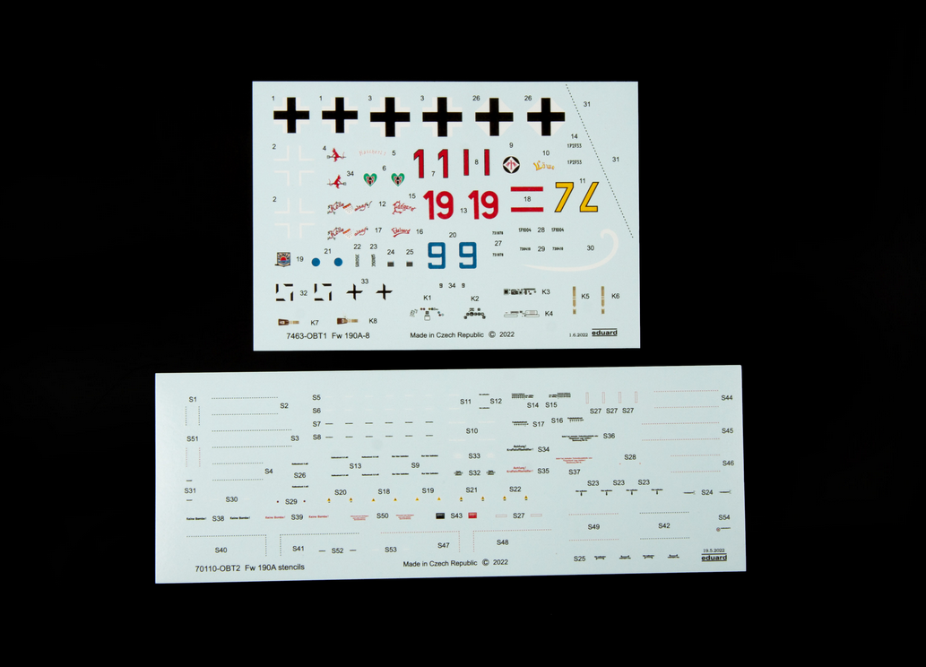 Fw 190A-8 Standard Wings - Weekend Edition - EDUARD 1/72