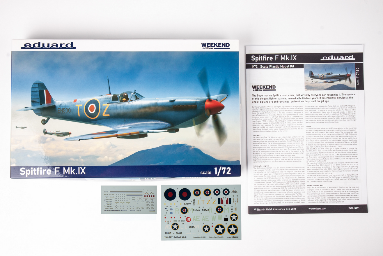 Spitfire F Mk.IX - Weekend Edition - EDUARD 1/72