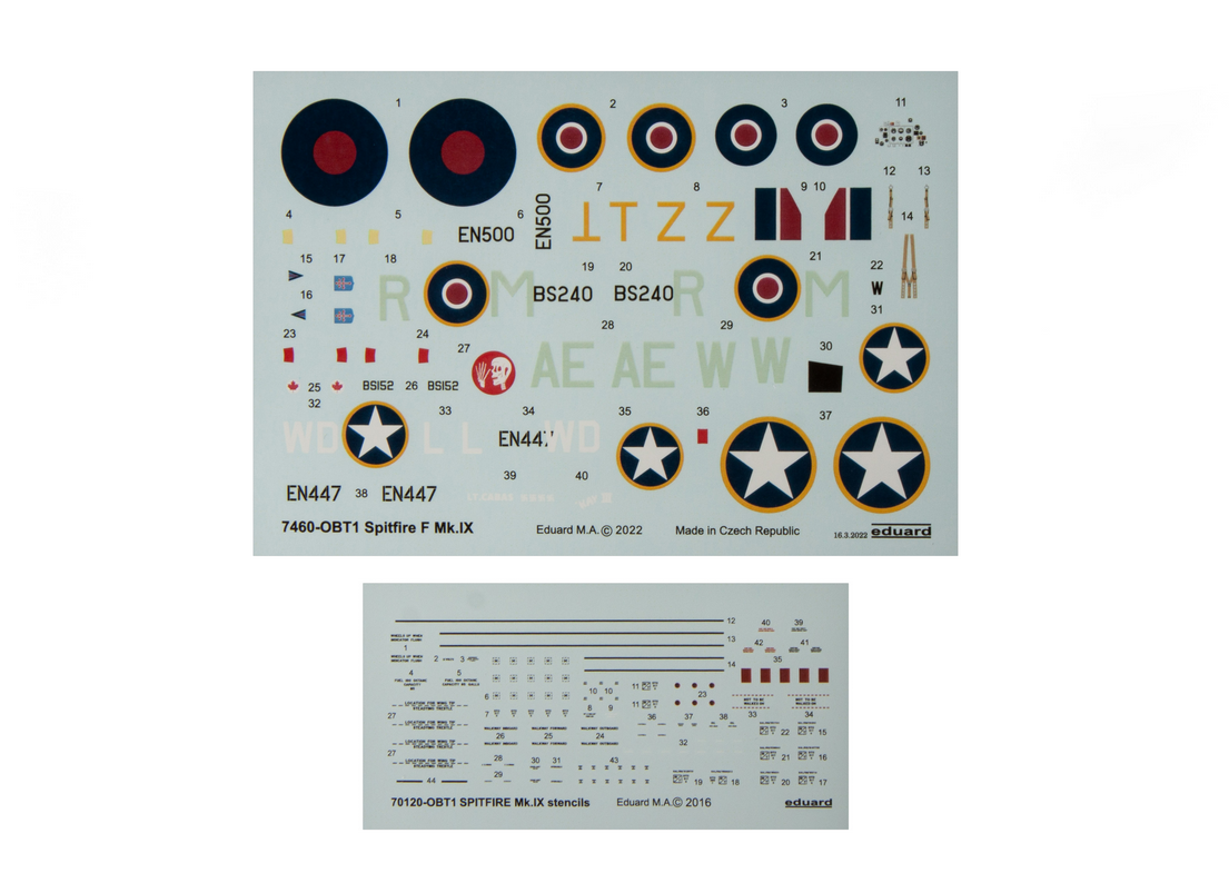 Spitfire F Mk.IX - Weekend Edition - EDUARD 1/72