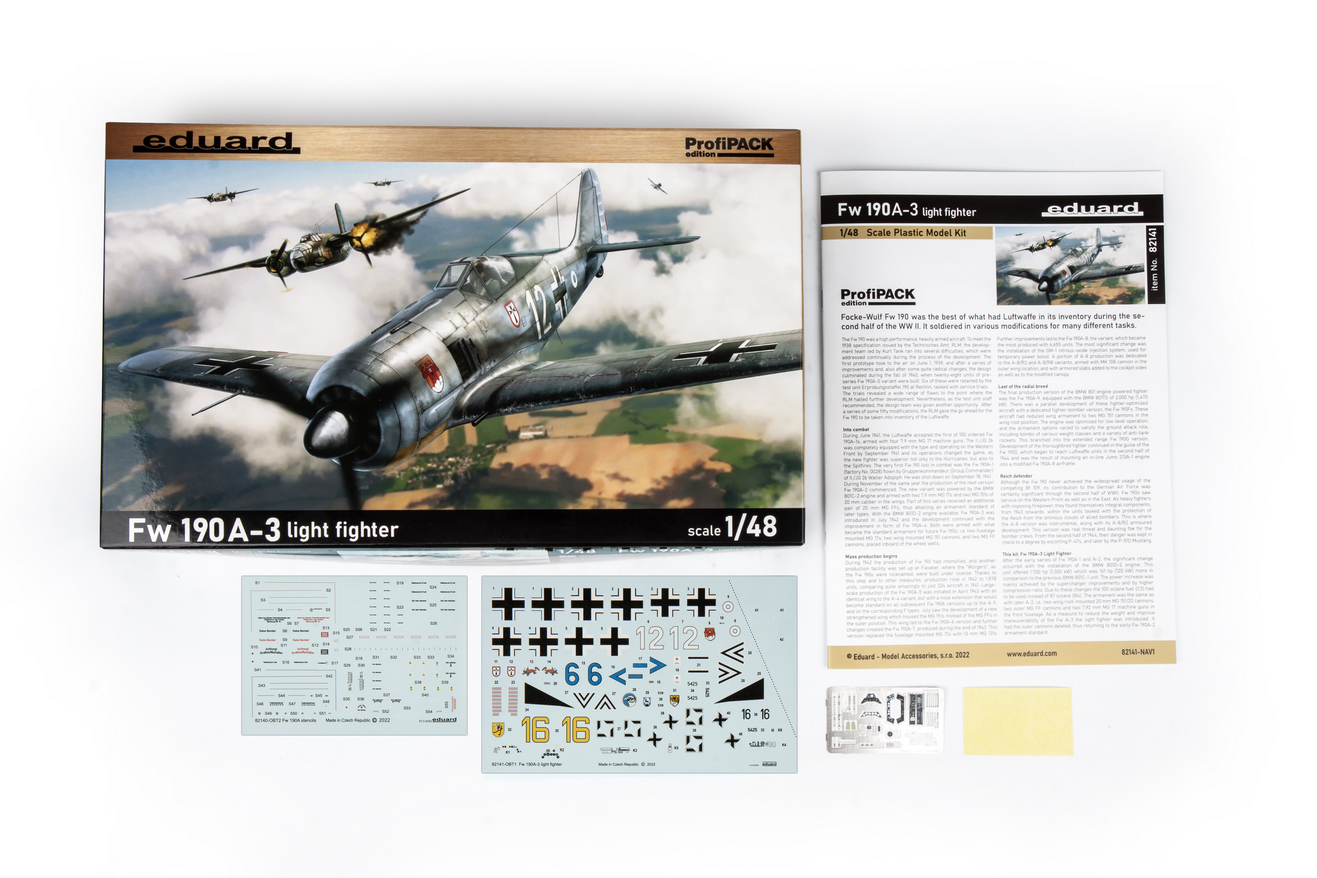 Fw 190A-3 Light Fighter - ProfiPack Edition - EDUARD 1/48