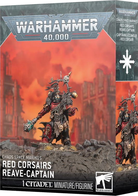 Red Corsairs Reave-Captain - Chaos Space Marines - WARHAMMER 40.000 / CITADEL