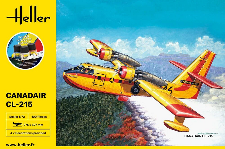 Canadair CL-215 [Starter Kit] - HELLER 1/72