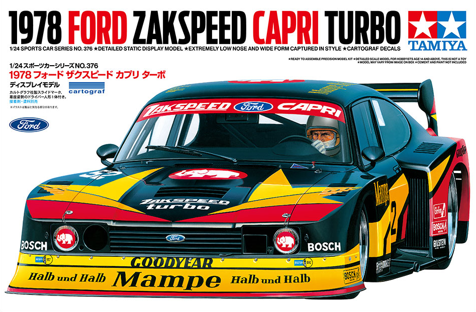 1978 Ford Zakspeed Capri Turbo - TAMIYA 1/24
