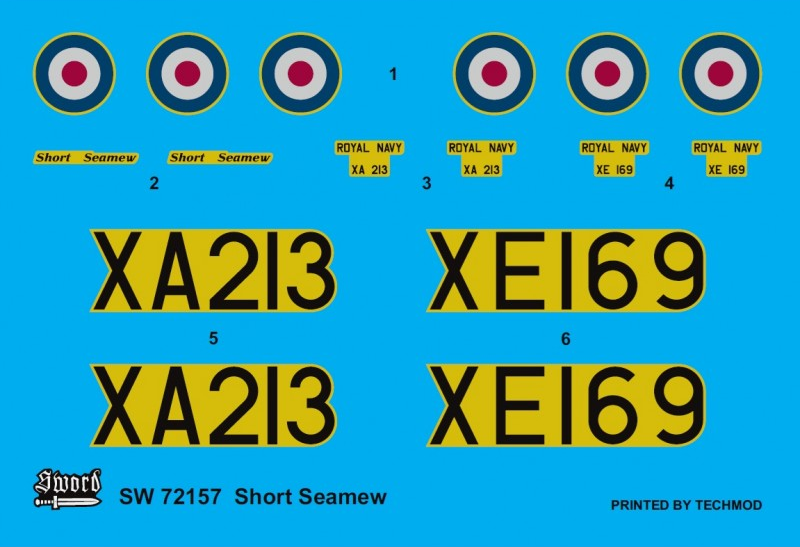 Short SB.6 Seamew - SWORD MODELS 1/72