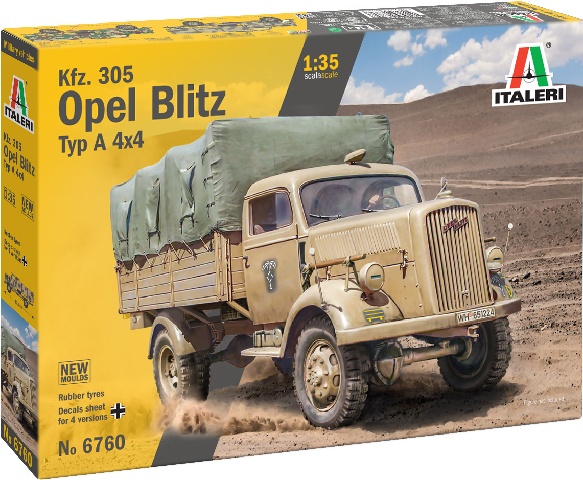 Kfz. 305 Opel Blitz Typ A 4x4 - ITALERI 1/35