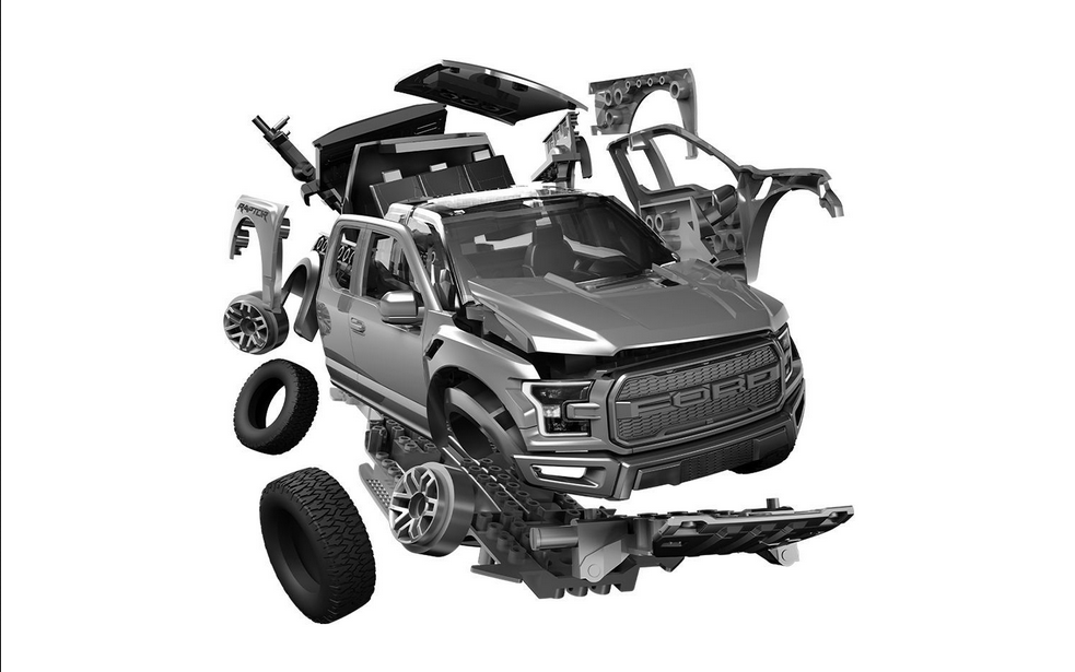 Ford F-150 Raptor - Quick Build - AIRFIX