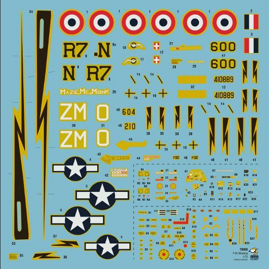 F-6 C Mustang - ARMA HOBBY 1/72